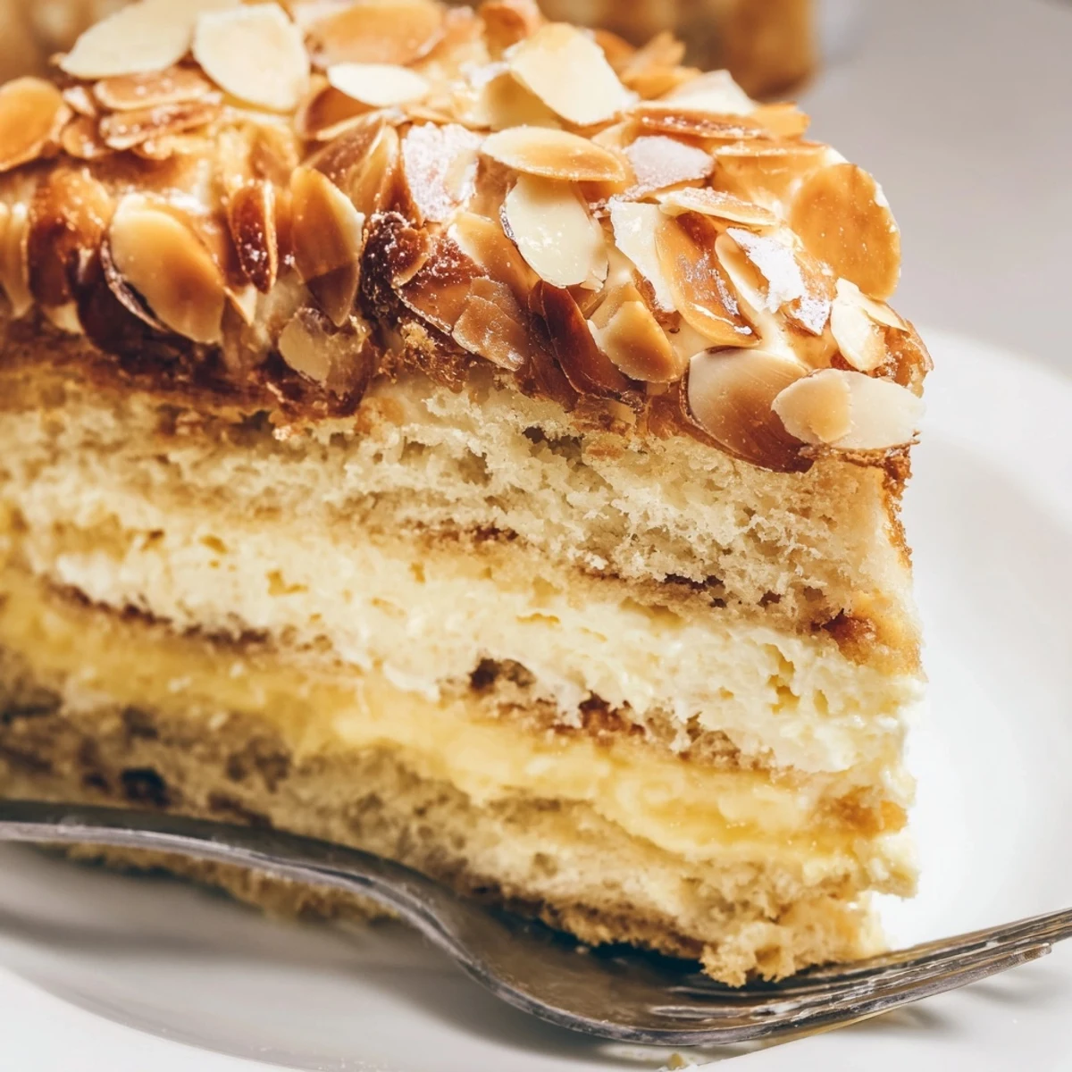 Bienenstich mit Vanille Mandel